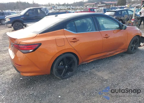 2021 Nissan Sentra Sr Xtronic Cvt z USA, uszkodzony, nr VIN 3N1AB8DVXMY281340